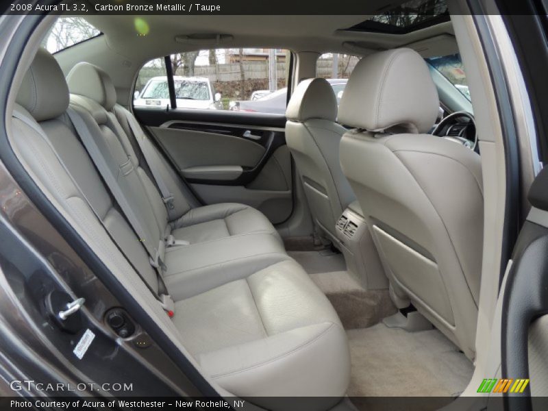 Carbon Bronze Metallic / Taupe 2008 Acura TL 3.2