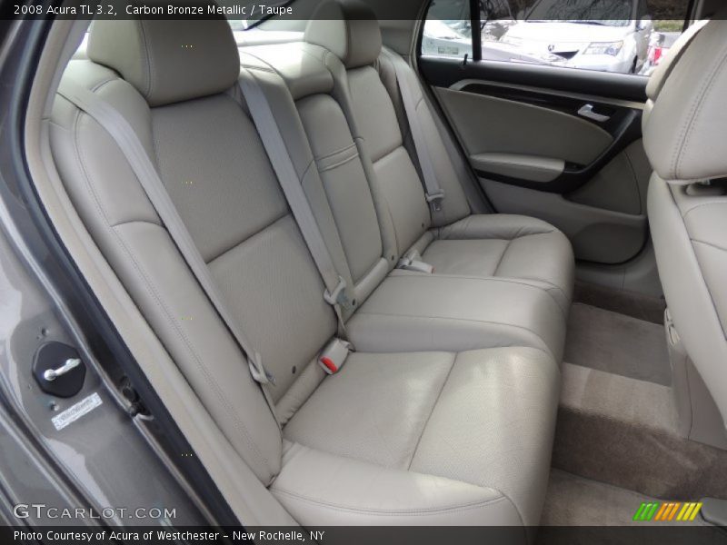 Carbon Bronze Metallic / Taupe 2008 Acura TL 3.2
