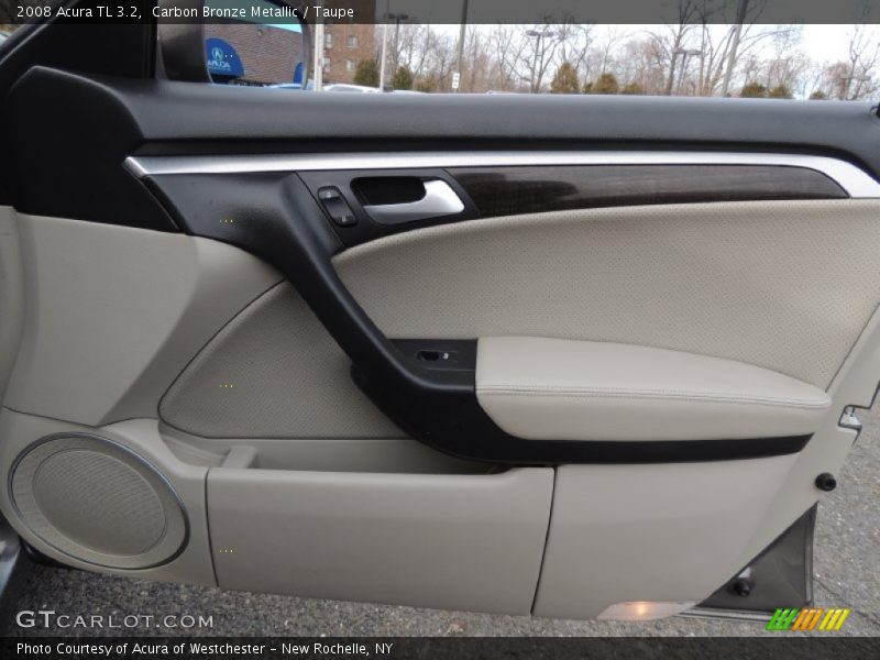 Carbon Bronze Metallic / Taupe 2008 Acura TL 3.2