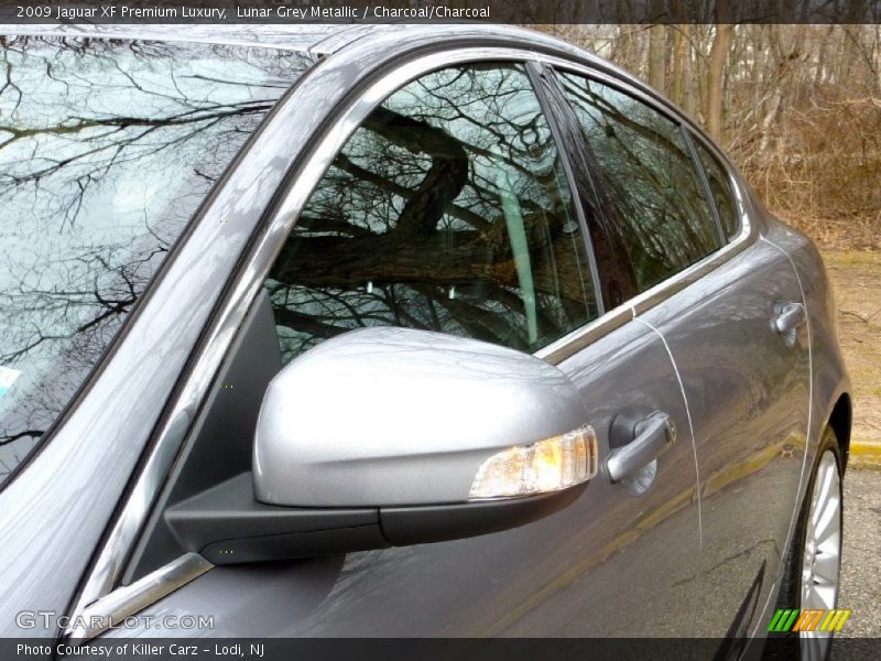 Lunar Grey Metallic / Charcoal/Charcoal 2009 Jaguar XF Premium Luxury
