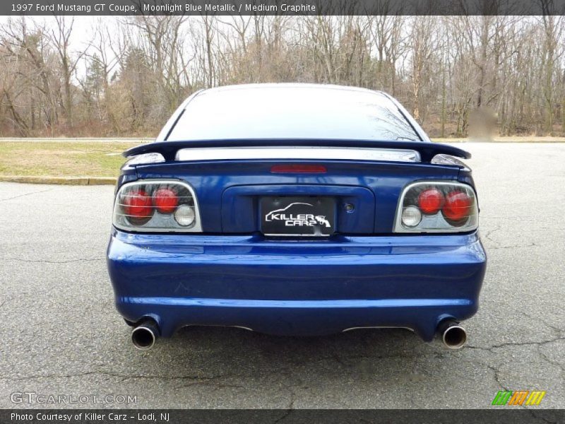 Moonlight Blue Metallic / Medium Graphite 1997 Ford Mustang GT Coupe