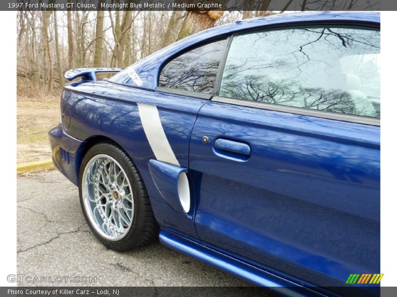 Moonlight Blue Metallic / Medium Graphite 1997 Ford Mustang GT Coupe