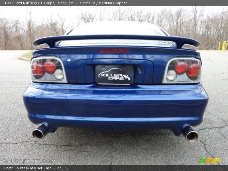 Moonlight Blue Metallic / Medium Graphite 1997 Ford Mustang GT Coupe