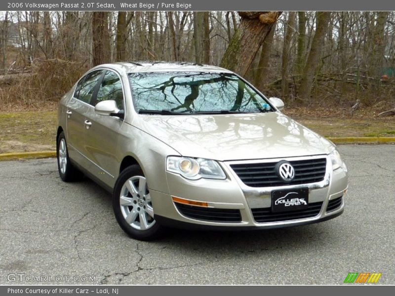 Wheat Beige / Pure Beige 2006 Volkswagen Passat 2.0T Sedan