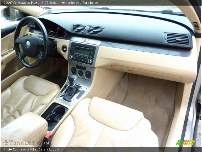 Wheat Beige / Pure Beige 2006 Volkswagen Passat 2.0T Sedan