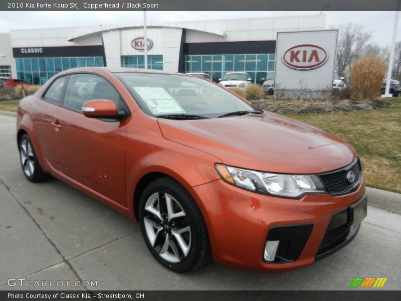 Copperhead / Black Sport 2010 Kia Forte Koup SX