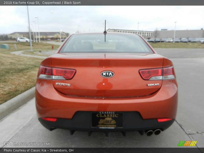 Copperhead / Black Sport 2010 Kia Forte Koup SX