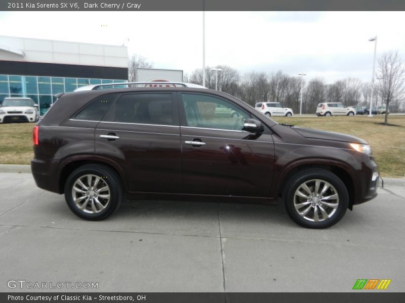 2011 Sorento SX V6 Dark Cherry