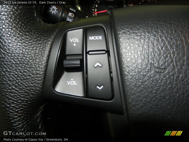 Dark Cherry / Gray 2011 Kia Sorento SX V6