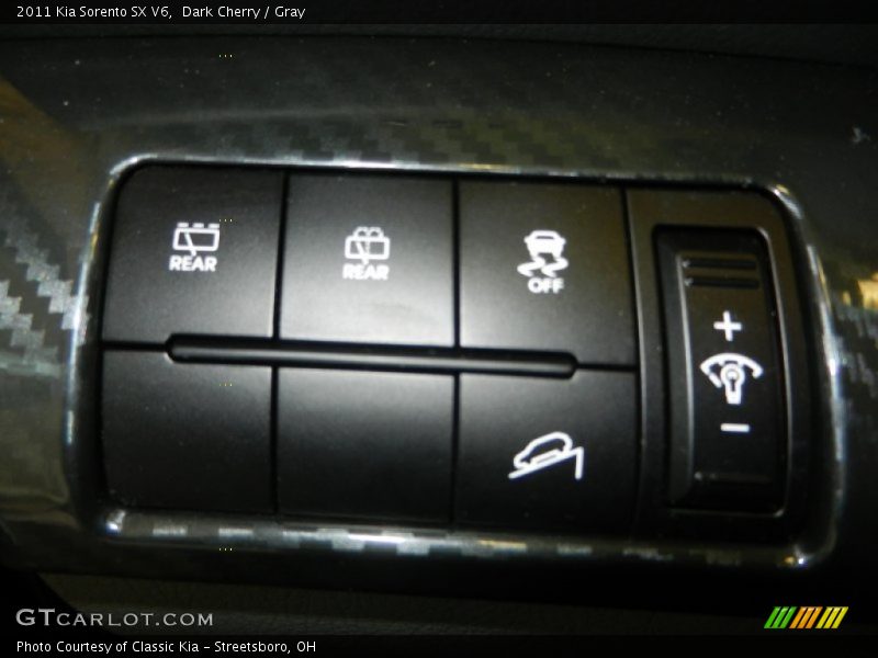 Dark Cherry / Gray 2011 Kia Sorento SX V6