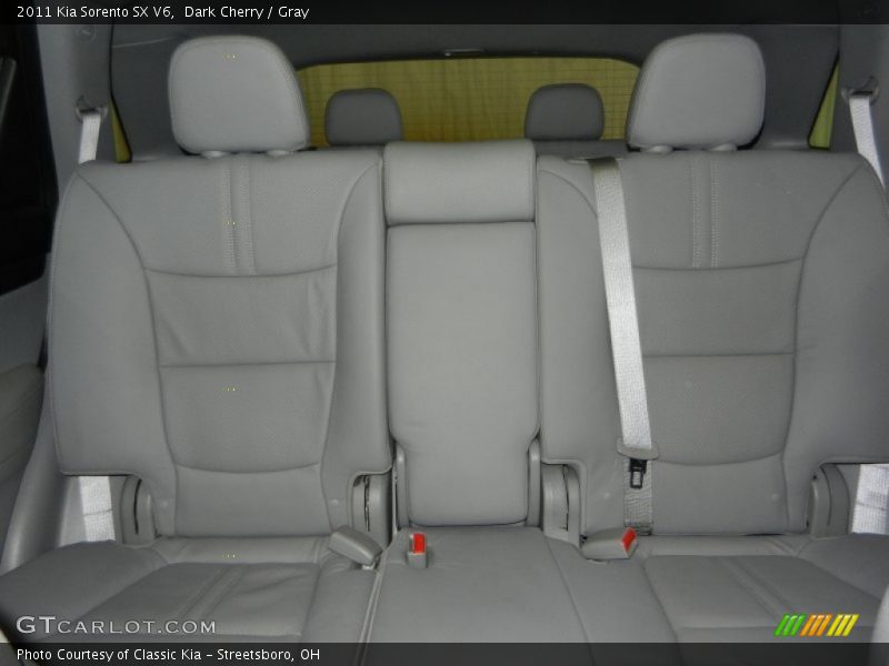 Dark Cherry / Gray 2011 Kia Sorento SX V6