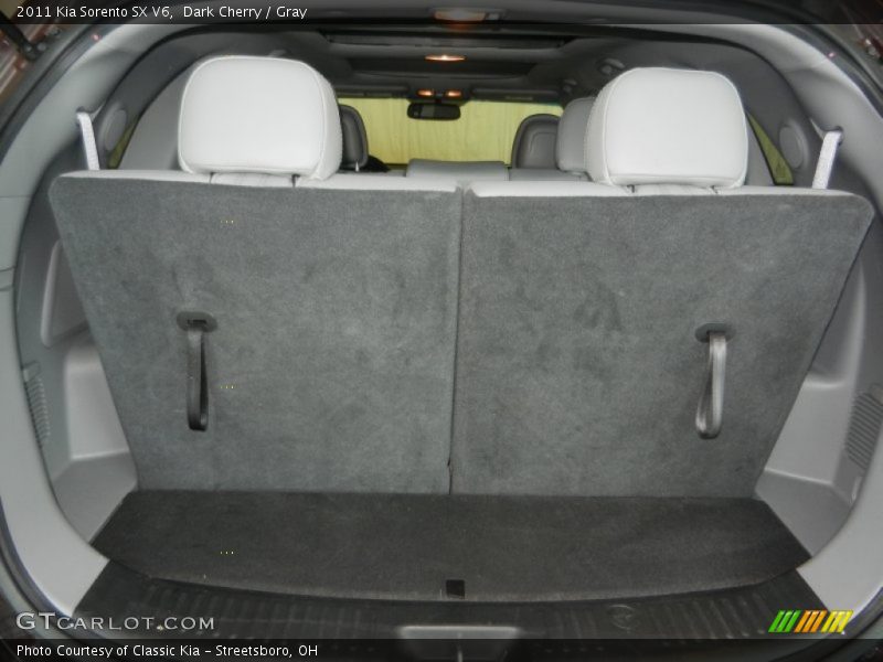 Dark Cherry / Gray 2011 Kia Sorento SX V6