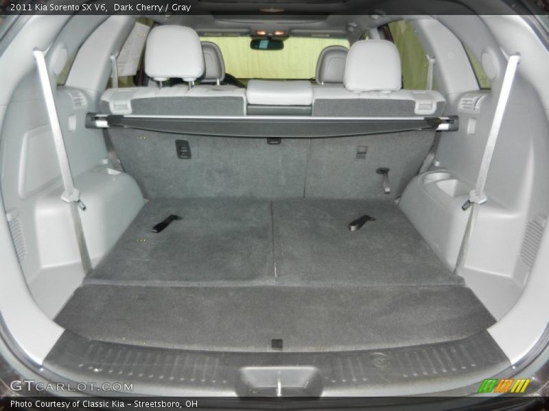 Dark Cherry / Gray 2011 Kia Sorento SX V6