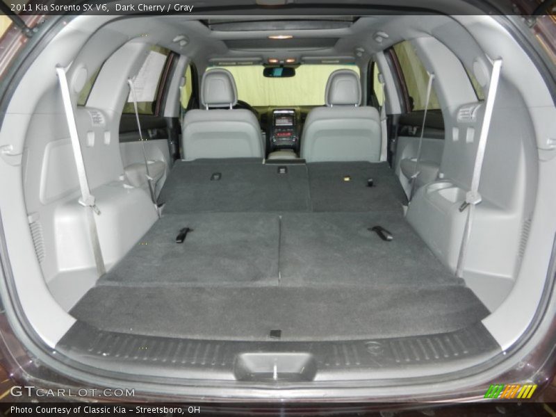 Dark Cherry / Gray 2011 Kia Sorento SX V6