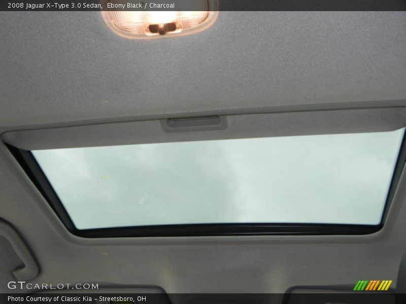 Ebony Black / Charcoal 2008 Jaguar X-Type 3.0 Sedan