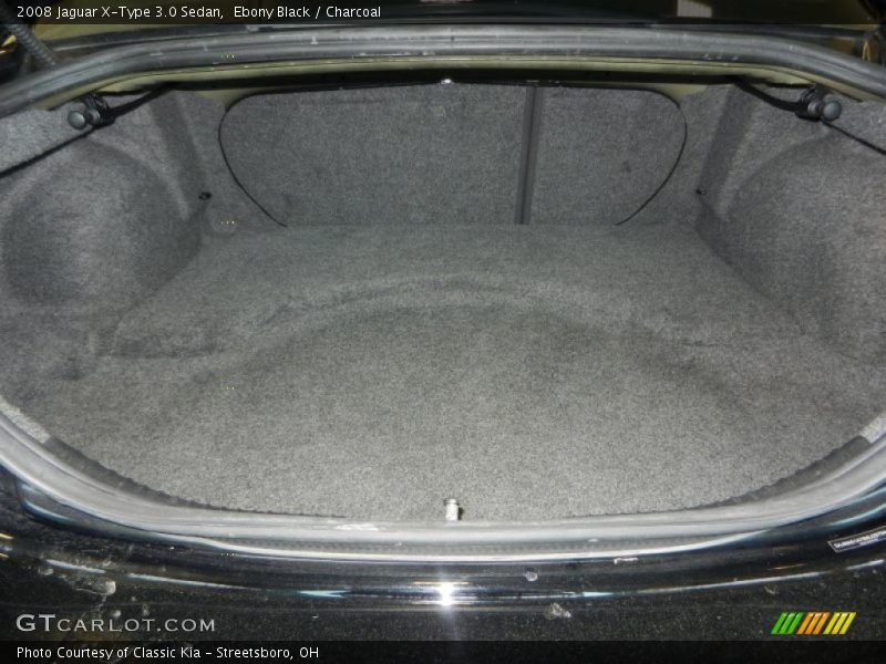 Ebony Black / Charcoal 2008 Jaguar X-Type 3.0 Sedan
