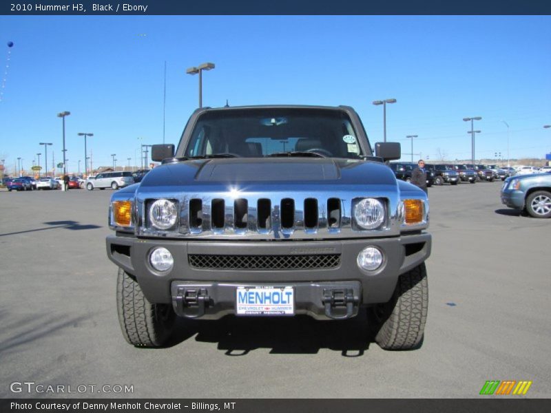 Black / Ebony 2010 Hummer H3