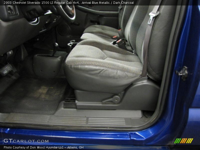 Arrival Blue Metallic / Dark Charcoal 2003 Chevrolet Silverado 1500 LS Regular Cab 4x4