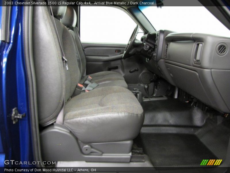 Arrival Blue Metallic / Dark Charcoal 2003 Chevrolet Silverado 1500 LS Regular Cab 4x4