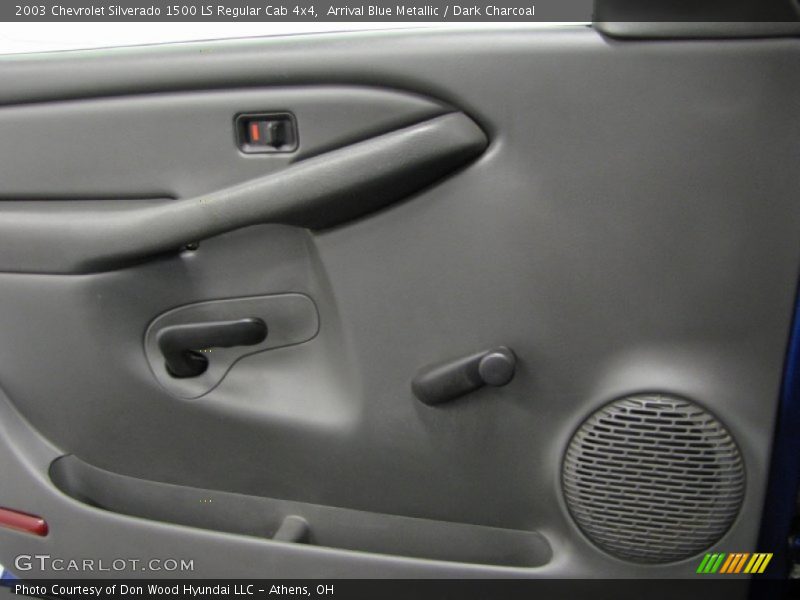 Arrival Blue Metallic / Dark Charcoal 2003 Chevrolet Silverado 1500 LS Regular Cab 4x4