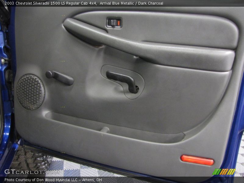 Arrival Blue Metallic / Dark Charcoal 2003 Chevrolet Silverado 1500 LS Regular Cab 4x4
