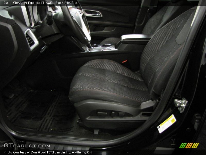 Black / Jet Black 2011 Chevrolet Equinox LT AWD