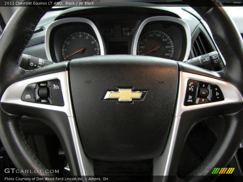 Black / Jet Black 2011 Chevrolet Equinox LT AWD
