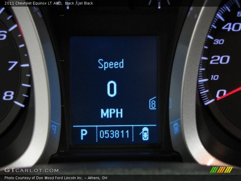 Black / Jet Black 2011 Chevrolet Equinox LT AWD