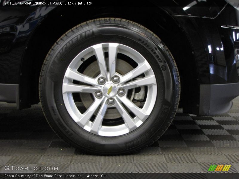 Black / Jet Black 2011 Chevrolet Equinox LT AWD