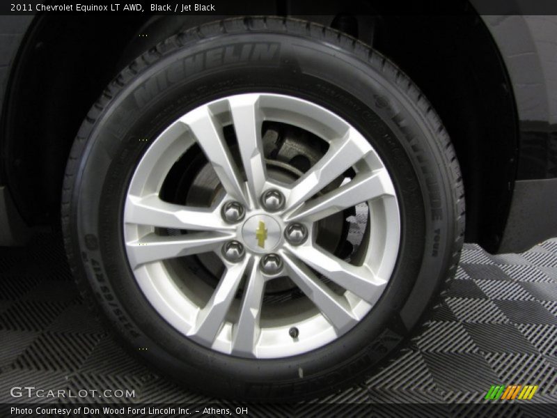 Black / Jet Black 2011 Chevrolet Equinox LT AWD