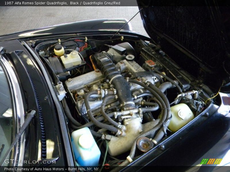  1987 Spider Quadrifoglio Engine - 2.0L DOHC Fuel Injected Inline 4 Cylinder