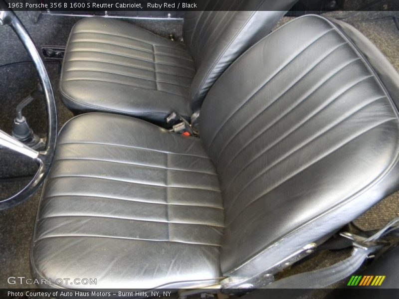 Front Seat of 1963 356 B 1600 S Reutter Cabriolet