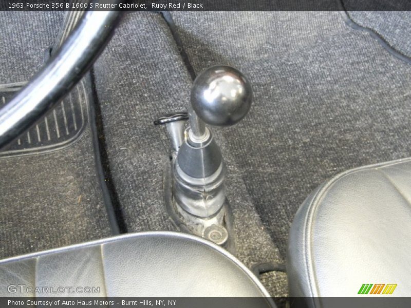  1963 356 B 1600 S Reutter Cabriolet 4 Speed Manual Shifter