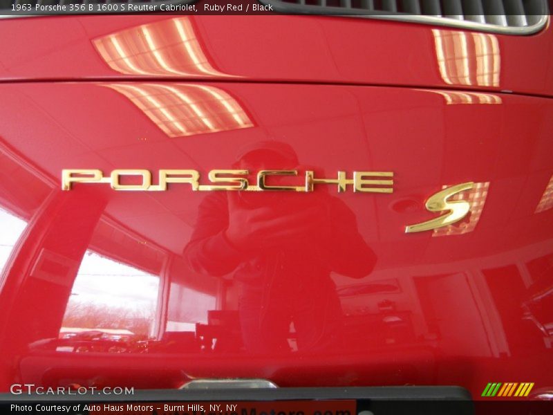 Porsche S - 1963 Porsche 356 B 1600 S Reutter Cabriolet