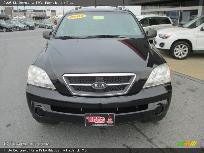Ebony Black / Gray 2005 Kia Sorento LX 4WD