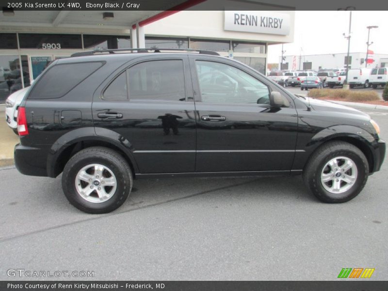 Ebony Black / Gray 2005 Kia Sorento LX 4WD