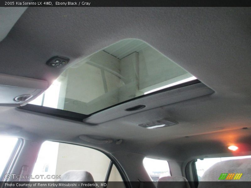 Ebony Black / Gray 2005 Kia Sorento LX 4WD