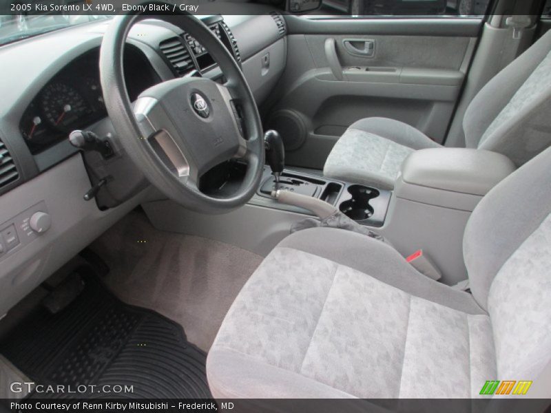 Ebony Black / Gray 2005 Kia Sorento LX 4WD