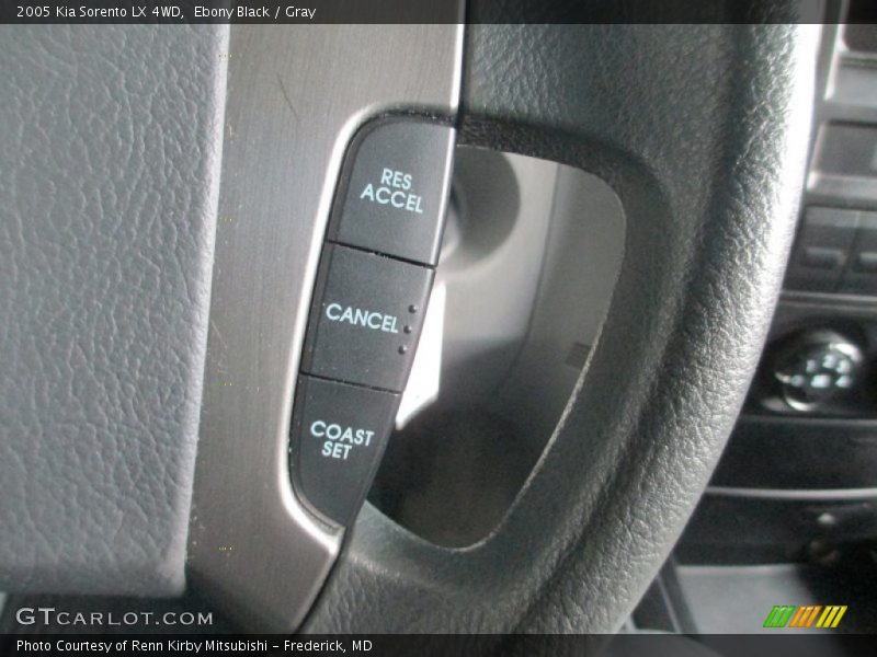 Ebony Black / Gray 2005 Kia Sorento LX 4WD