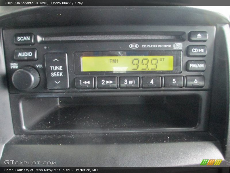 Ebony Black / Gray 2005 Kia Sorento LX 4WD