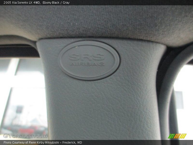 Ebony Black / Gray 2005 Kia Sorento LX 4WD