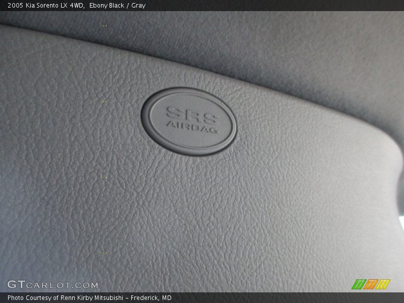Ebony Black / Gray 2005 Kia Sorento LX 4WD