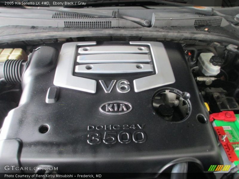 Ebony Black / Gray 2005 Kia Sorento LX 4WD