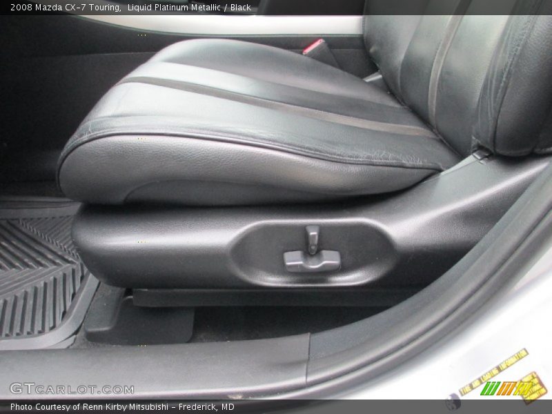Liquid Platinum Metallic / Black 2008 Mazda CX-7 Touring