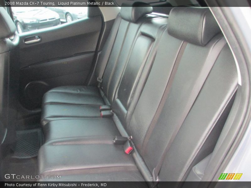 Liquid Platinum Metallic / Black 2008 Mazda CX-7 Touring