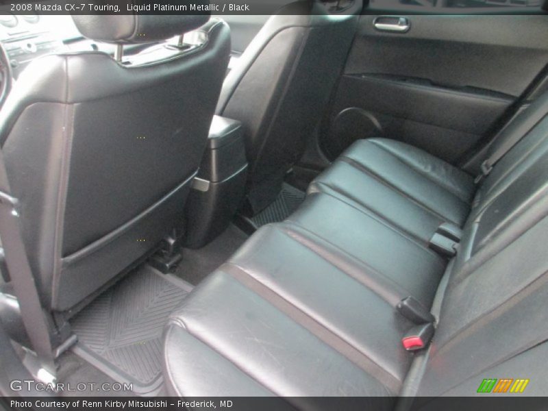 Liquid Platinum Metallic / Black 2008 Mazda CX-7 Touring