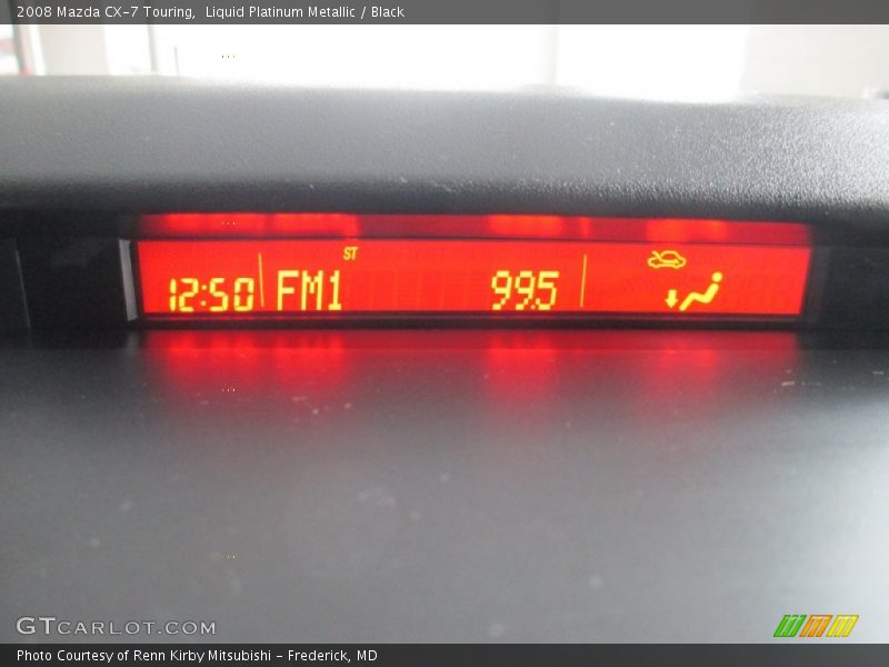 Liquid Platinum Metallic / Black 2008 Mazda CX-7 Touring