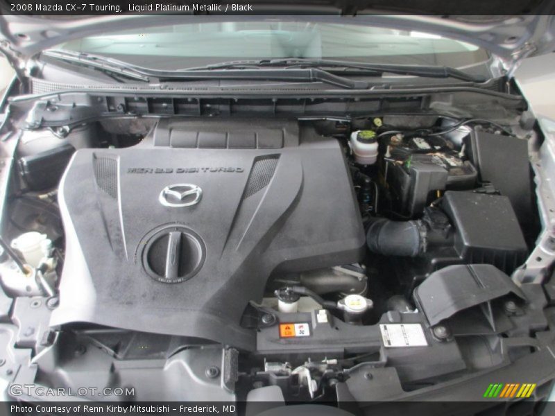 Liquid Platinum Metallic / Black 2008 Mazda CX-7 Touring