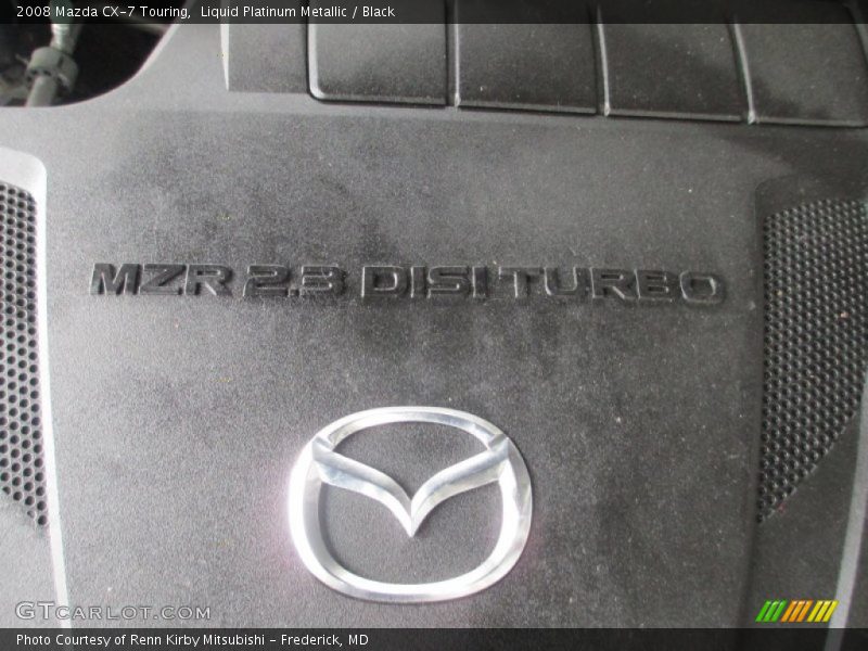 Liquid Platinum Metallic / Black 2008 Mazda CX-7 Touring