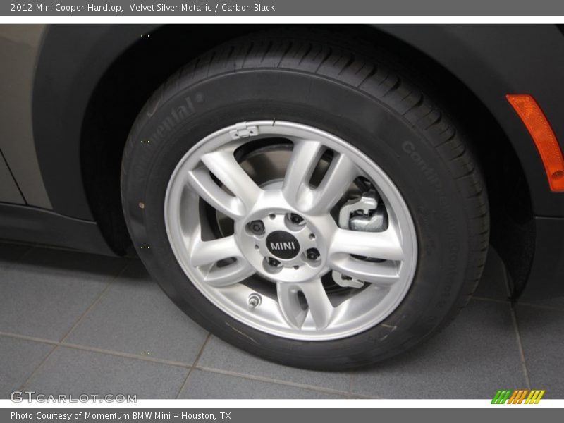 Velvet Silver Metallic / Carbon Black 2012 Mini Cooper Hardtop